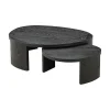 Richmond Interiors Organische Salontafel Navarino Set van 2 stuks, 115 x 90cm