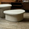 Hot Dutchbone Organische Salontafel Veda Gerecycled marmer, 74 x 49cm