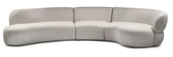 Discount Rivièra Maison Organische 3,5-zits Bank San Remo Bouclé, kleur Natural grey