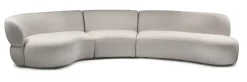 Discount Rivièra Maison Organische 3,5-zits Bank San Remo Bouclé, kleur Natural grey