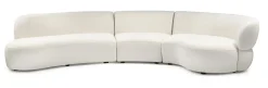 Hot Rivièra Maison Organische 3,5-zits Bank San Remo Bouclé, kleur Simply White