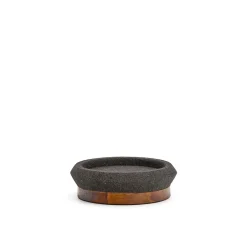 New Kave Home Ornament Naro Steen en teakhout