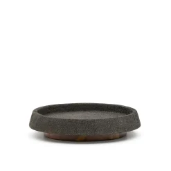 New Kave Home Ornament Naro Steen en teakhout