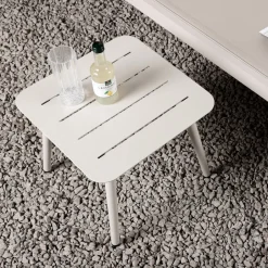 Hot Nohr Outdoor Bijzettafel Adon 40 x 40cm Beige