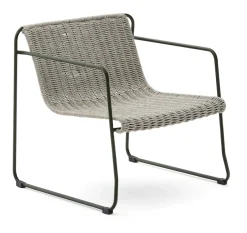 Online Kave Home Outdoor Fauteuil Maurina Handgeweven touw en staal