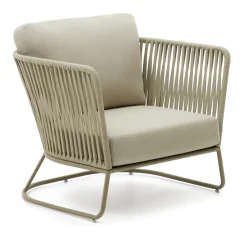 Kave Home Outdoor Fauteuil Saconca Gevlochten touw