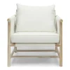 New Rivièra Maison Outdoor Loungestoel Saint Tropez Teakhout en touw