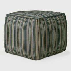 Clearance Ethnicraft Outdoor Poef Zahara Stripe