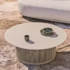 Best Kave Home Outdoor Salontafel Orosei Gesinterde steen en touw, 90cm