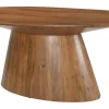 Discount Artistiq Living Ovale Eettafel Elicia Mangohout, 210 x 100cm