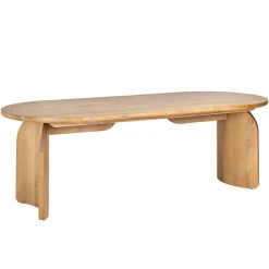 New Richmond Interiors Ovale Eettafel Fairmont Eiken, kleur Naturel