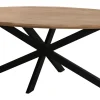 Discount Livingfurn Ovale Eettafel Jesper Mangohout