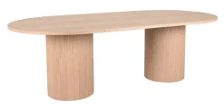 Outlet LABEL51 Ovale Eettafel Oliva Eiken, 240 x 120cm