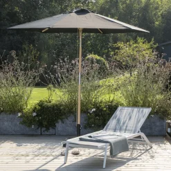 New Nohr Parasol Eliu 250cm, kleur Zwart