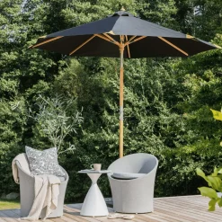 New Nohr Parasol Genese 270cm Zwart
