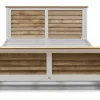 Discount Rivièra Maison 2-persoonsbed Pacifica Acacia- en mangohout, 180 x 200cm