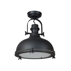 New Urban Interiors Plafondlamp Harvey Ø32cm., kleur Mat Zwart