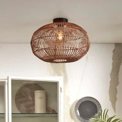 Discount GOOD&MOJO Plafondlamp Madeira Rotan, 48cm Naturel