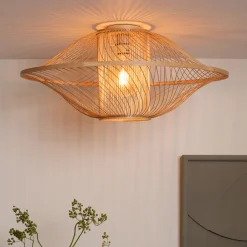 Clearance GOOD&MOJO Plafondlamp Maui Bamboe, kleur Naturel