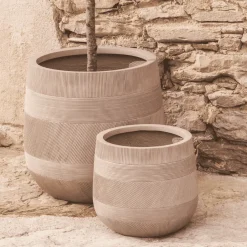 Best Kave Home Plantenpot Tival Set van 2 stuks, 30cm
