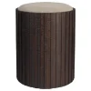Clearance Dutchbone Poef Bay High Met opbergruimte, Teakhout