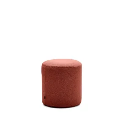 Online Kave Home Poef Kaeli Bouclé, 43cm