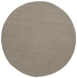 Sale MUST Living Rond Vloerkleed Noble 200cm, kleur Taupe