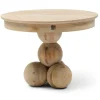 Rivièra Maison Ronde Bijzettafel Anacapri Mangohout, 60cm