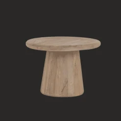 Hot Tower Living Ronde Bijzettafel Asti Mangohout, 60cm