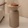 Discount Rivièra Maison Ronde Bijzettafel Cascais Keramiek
