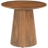 Hot Artistiq Living Ronde Bijzettafel Dyann Mangohout, 50cm