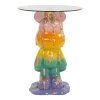 Online Richmond Interiors Ronde Bijzettafel Ebba Glas, 48cm