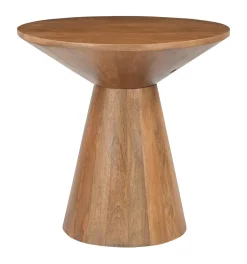 New Artistiq Living Ronde Bijzettafel Elicia Mangohout, 60cm