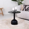 Best Sohome Ronde Bijzettafel Indira Glas en staal, 55cm