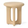 Jesper Home Ronde Bijzettafel Onomo Mudstone textuur, 46cm