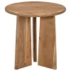 New Artistiq Living Ronde Bijzettafel Sequia Acaciahout, 60cm