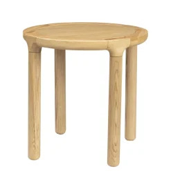 Online Zuiver Ronde Bijzettafel Storm Eikenhout, 45cm