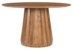 Discount Artistiq Living Ronde Eettafel Aneisha Mangohout , 130cm