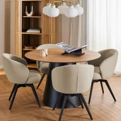 Online Bendt Ronde Eettafel Anemone Eiken, 120cm