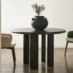 Outlet Kave Home Ronde Eettafel Mailen Essen, 120cm