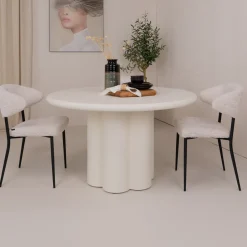 Clearance Tower Living Ronde Eettafel Melzo kleur Wit