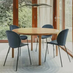 Hot Zuiver Ronde Eettafel Storm Eikenhout, 128cm