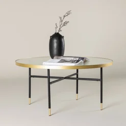 Hot Nohr Ronde Salontafel Iyana Glas, 98cm