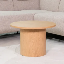 Sale LABEL51 Ronde Salontafel Oliva Eiken, 60cm