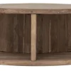 Online MUST Living Ronde Salontafel Rush Teakhout, 80cm