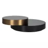 Richmond Interiors Ronde Salontafel Slice Spiegelglas, 112cm