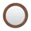 Light & Living Ronde Spiegel Florion Mangohout, 100cm
