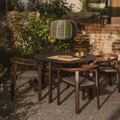 Discount Kave Home Ronde Tuintafel Erice 120cm