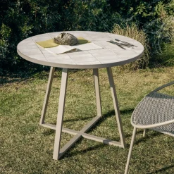 Online Kave Home Ronde Tuintafel Tella 120cm