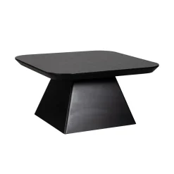 Clearance Richmond Interiors Salontafel Bonvoy Eiken, 70 x 70cm Zwart